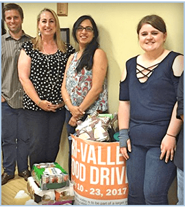 QASource organized a Tri-Valley Food Drive